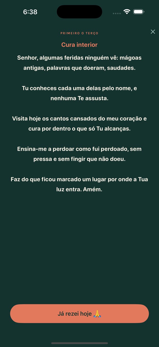 Uma oração guiada